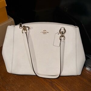 Coach Cream Handbag